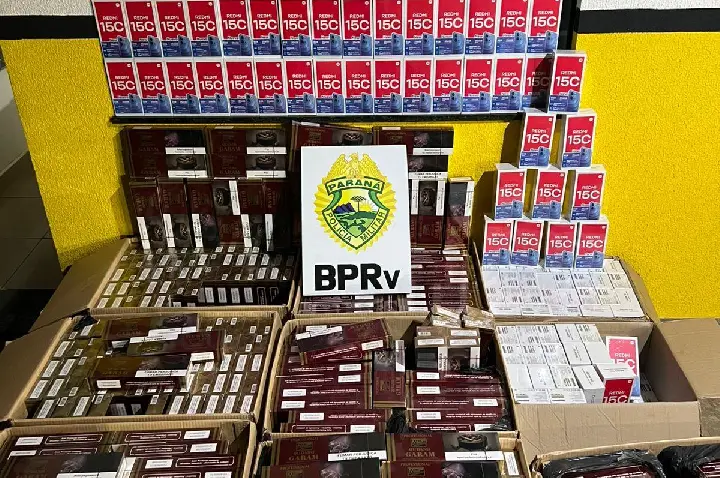 APREENSÃO MILIONÁRIA NA PR-317 EM TOLEDO