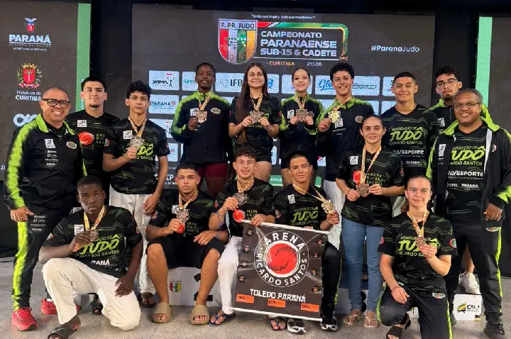 ATLETAS DA ARENA RICARDO SANTOS SE DESTACAM NO CAMPEONATO PARANAENSE SUB-15 E SUB-18