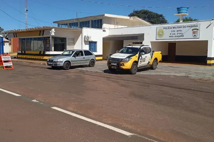 MOTORISTA É PRESO POR DIRIGIR SOB EFEITO DE MACONHA NA PR-180 EM GOIOERÊ