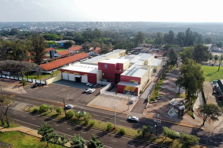 Governador inaugura nova sede do Corpo de Bombeiros de Foz do Iguaçu, a maior do Estado