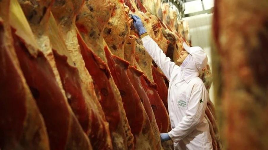 Receita com exportações de carne bovina têm queda de 29% no mês de agosto