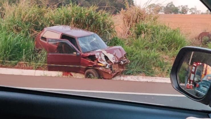 URGENTE - Homem morre em grave acidente na BR-163 entre Marechal Rondon e Mercedes