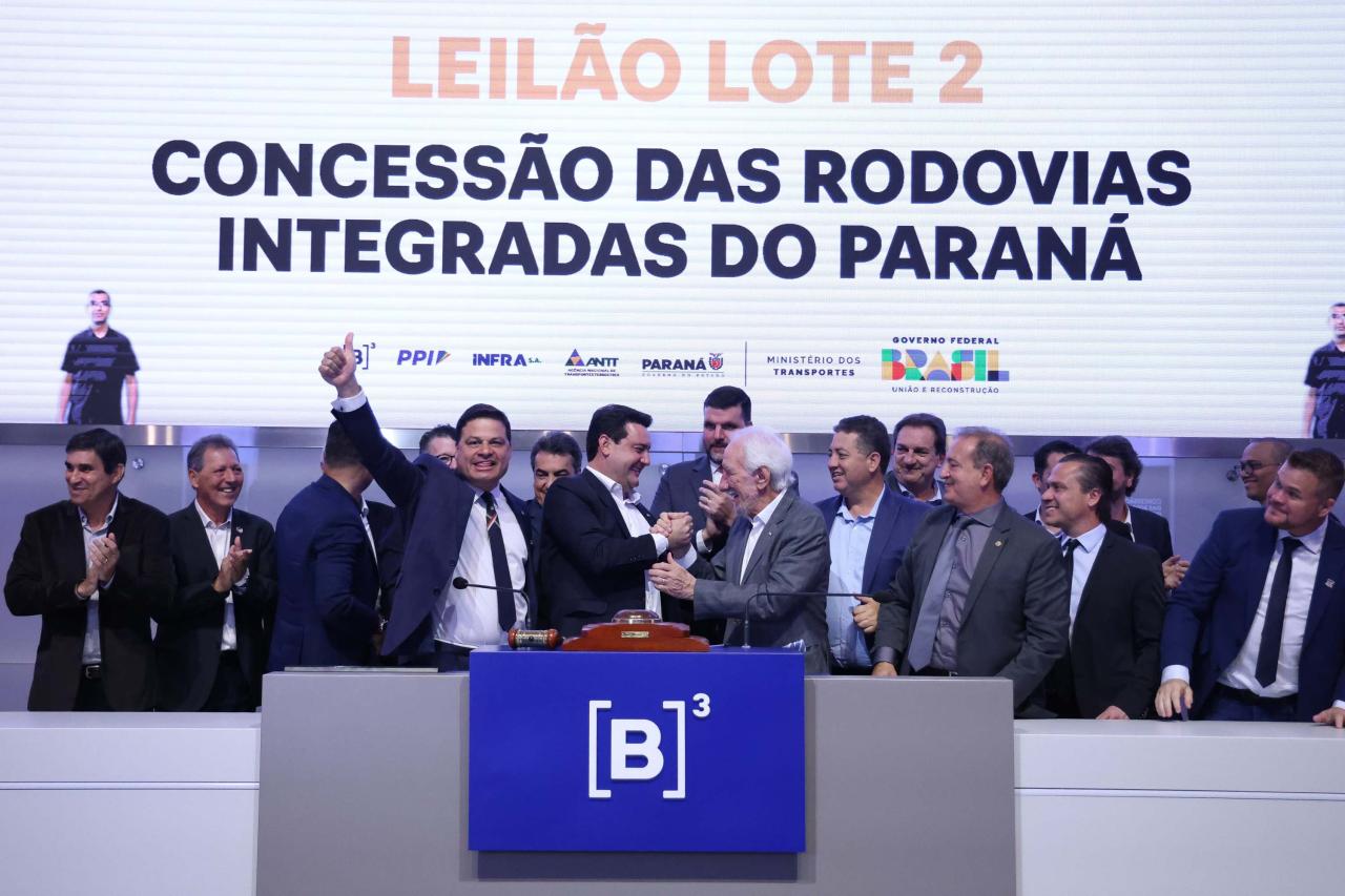 Leilão do Lote 2 garante pedágio 56% mais barato em relação ao antigo modelo