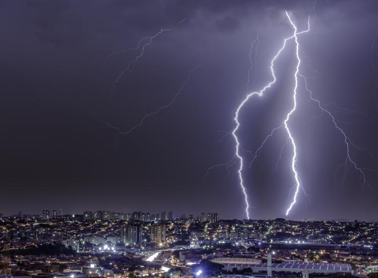 Alerta da Defesa Civil: Toledo em risco de temporal no fim de semana