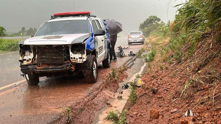 Deppen emite nota sobre acidente envolvendo viatura em rodovia; dois agentes e detento que no veículo não se machucaram