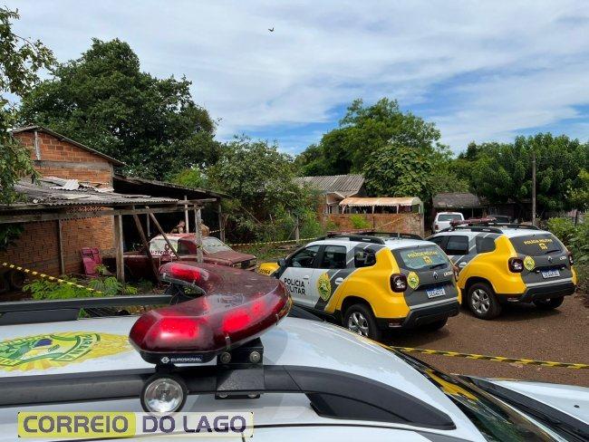 Após cerca de duas horas e intenso envolvimento policial, homem que sequestrou esposa se entrega em Santa Helena