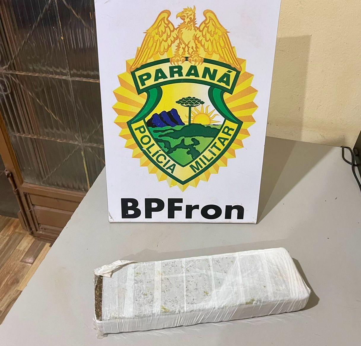 BPFRON apreende drogas em Guaíra-PR