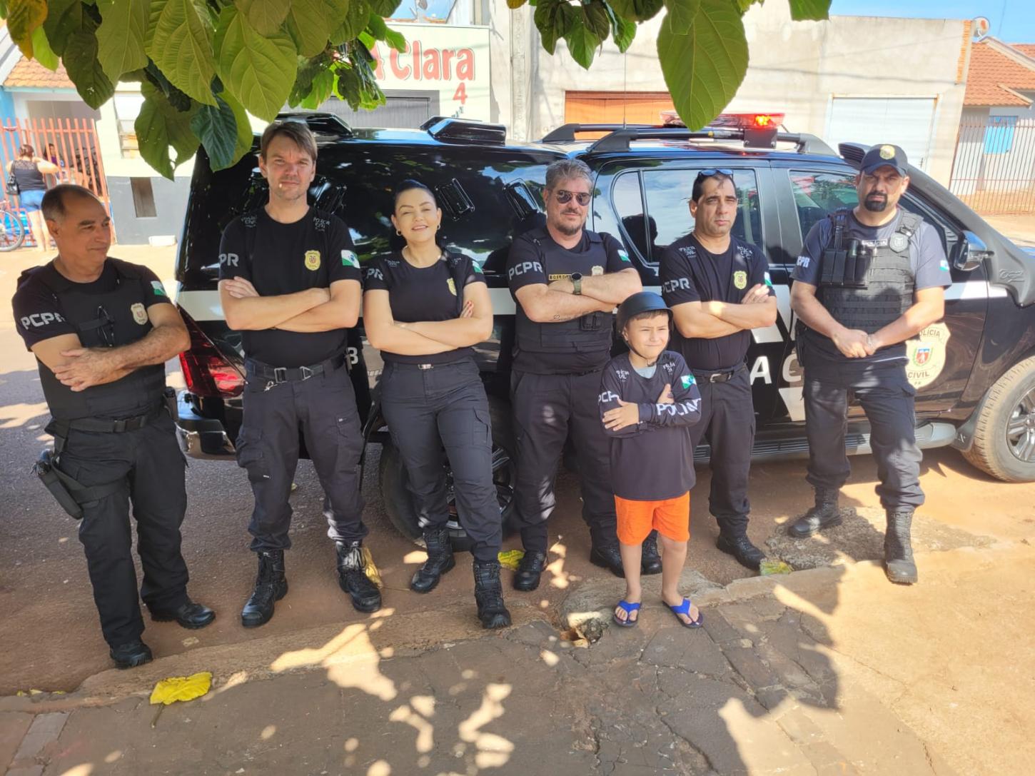 Cartinha ao Papai Noel é atendida pela Polícia Civil de Toledo.