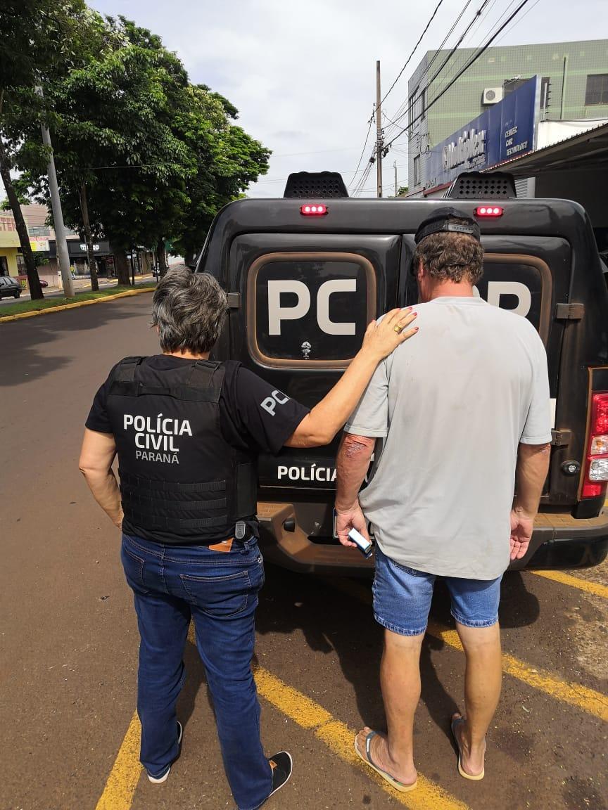 Nova Santa Rosa: Condutor que atropelou e matou ciclista foi preso na manhã de hoje