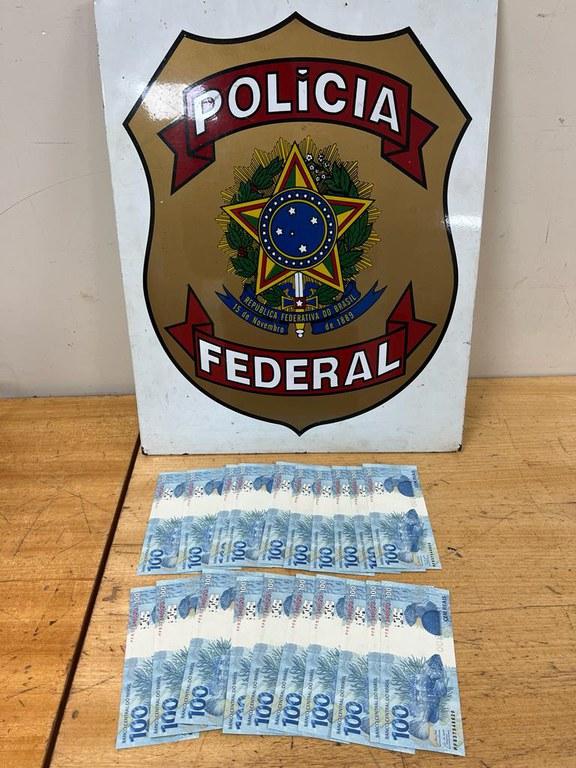 PF prende em flagrante destinatário de cédulas falsas