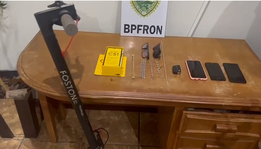 Cianorte - BPFRON prende homem com mandado de prisão por roubo