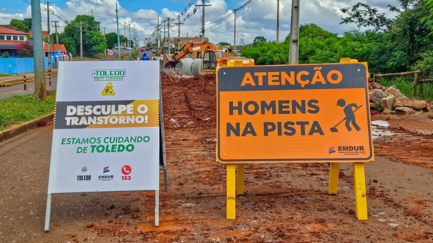 Governo municipal define rotas alternativas durante obras em ponte na Maripá