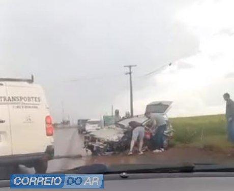 Grave acidente próximo a Frimesa de Assis Chateaubriand (vídeo)