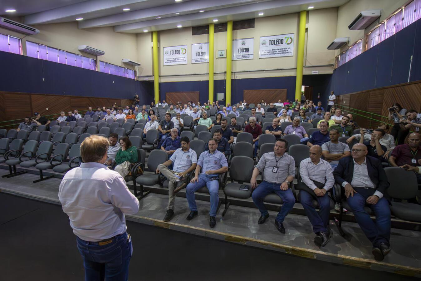 Lideranças toledanas discutem a Nova Ferroeste e viabilidade de terminal em Toledo