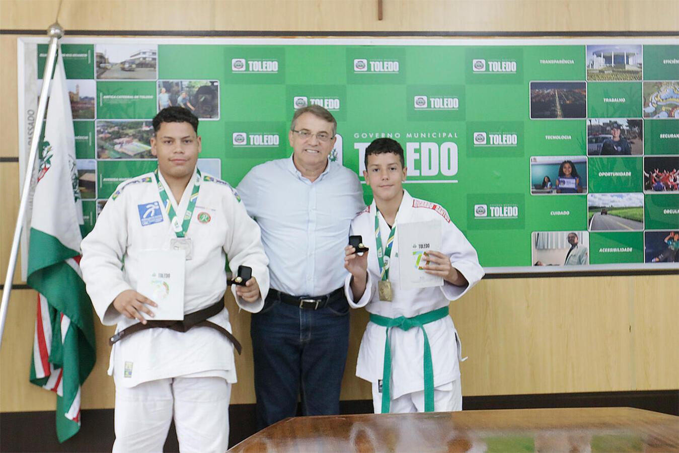 Atletas toledanos se destacam no judô