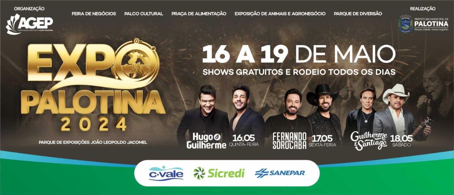 Confira as atrações da Expo Palotina 2024