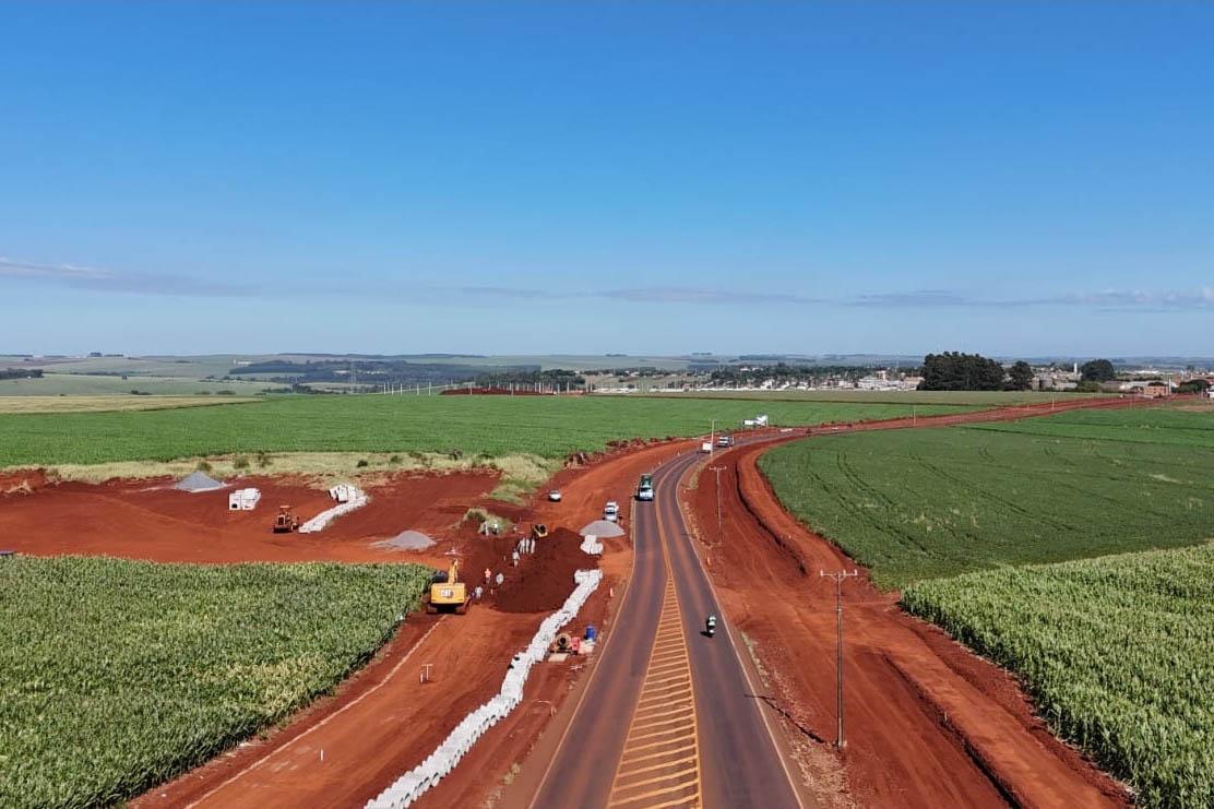 Duplicação da PR-317 em Toledo já tem terraplenagem em etapa avançada