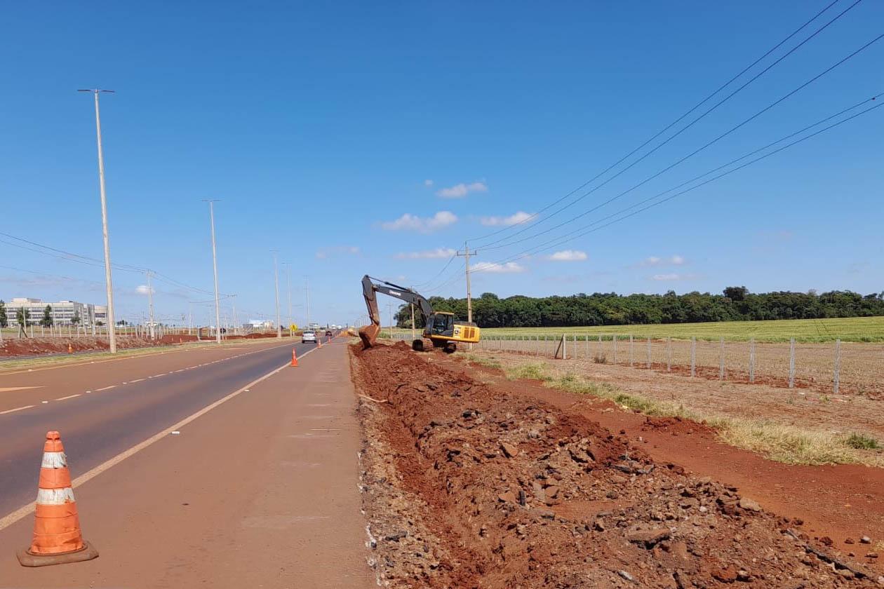 Pavimentação da PR-239 entre Toledo e Bragantina chega a 97,26% de conclusão