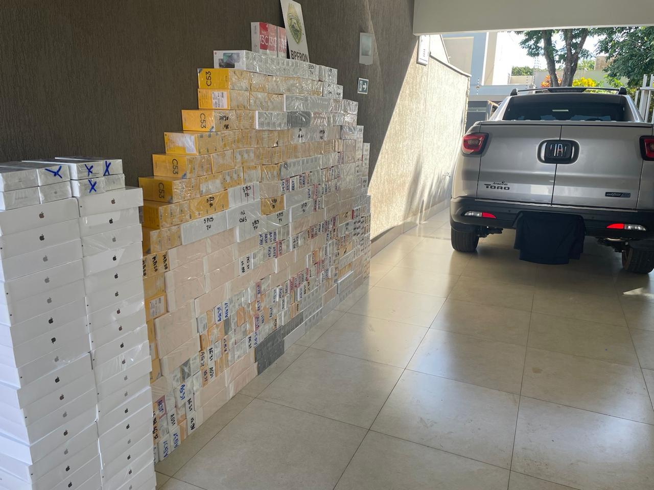BPFRON apreende veículo com carga milionária de eletrônicos