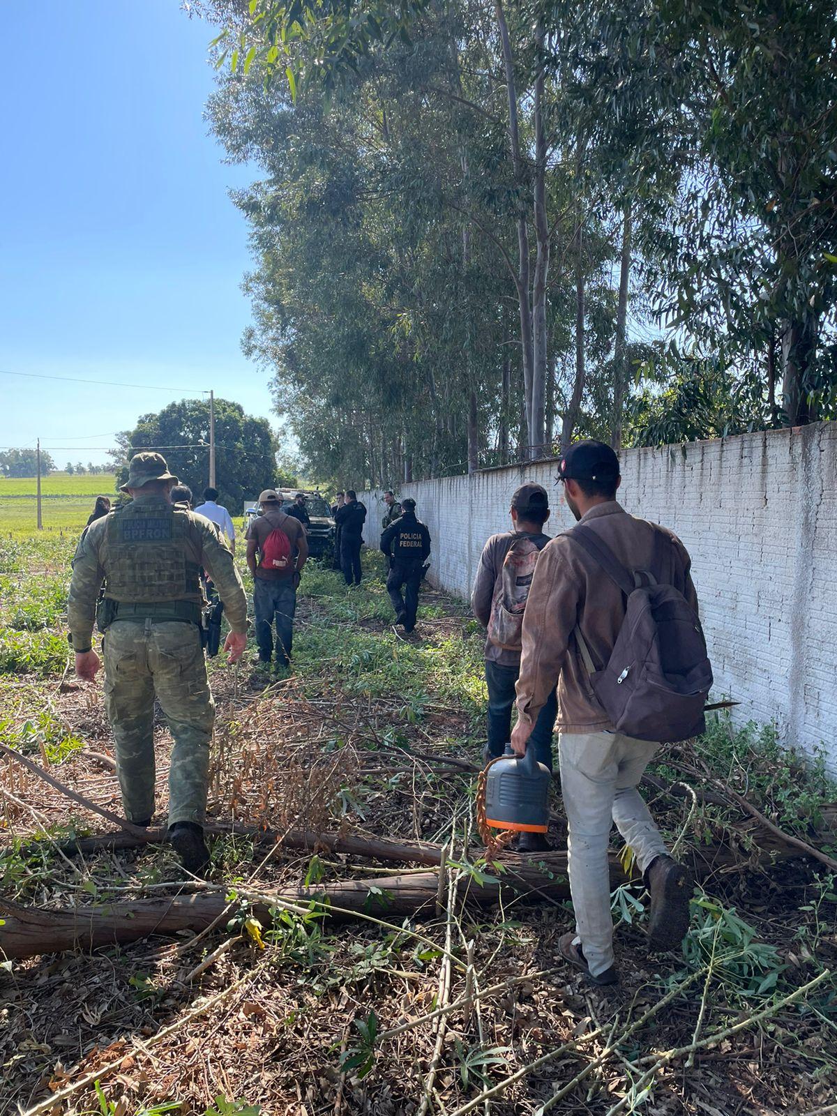BPFRON, PF, MPF e Funai resgatam trabalhadores em condições análogas à escravidão em Pérola-PR