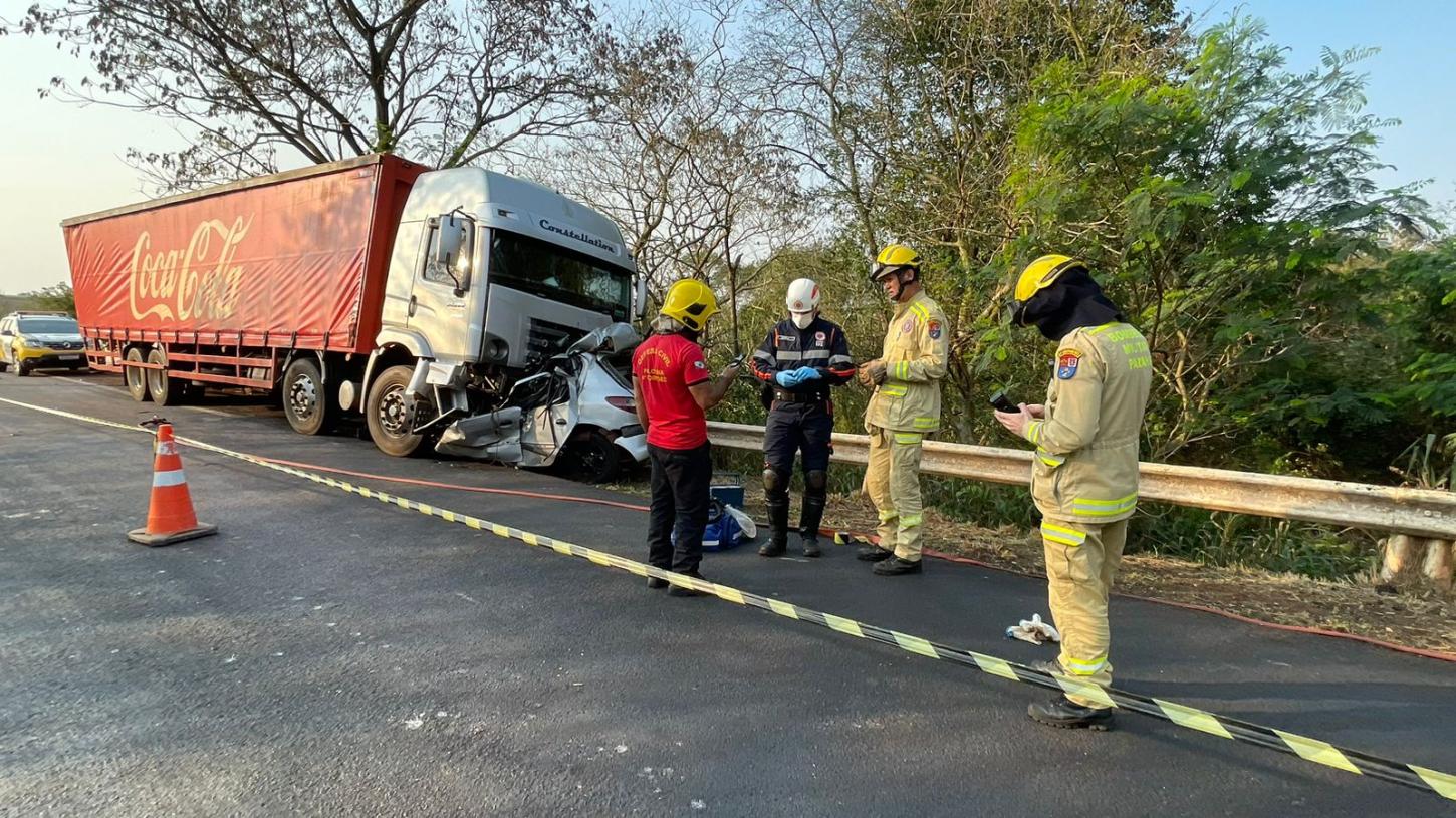 Um grave acidente de trânsito foi registrado na tarde desta quarta-feira (31), na rodovia PR-182, mais precisamente na ponte do Rio Piquiri em Palotina.