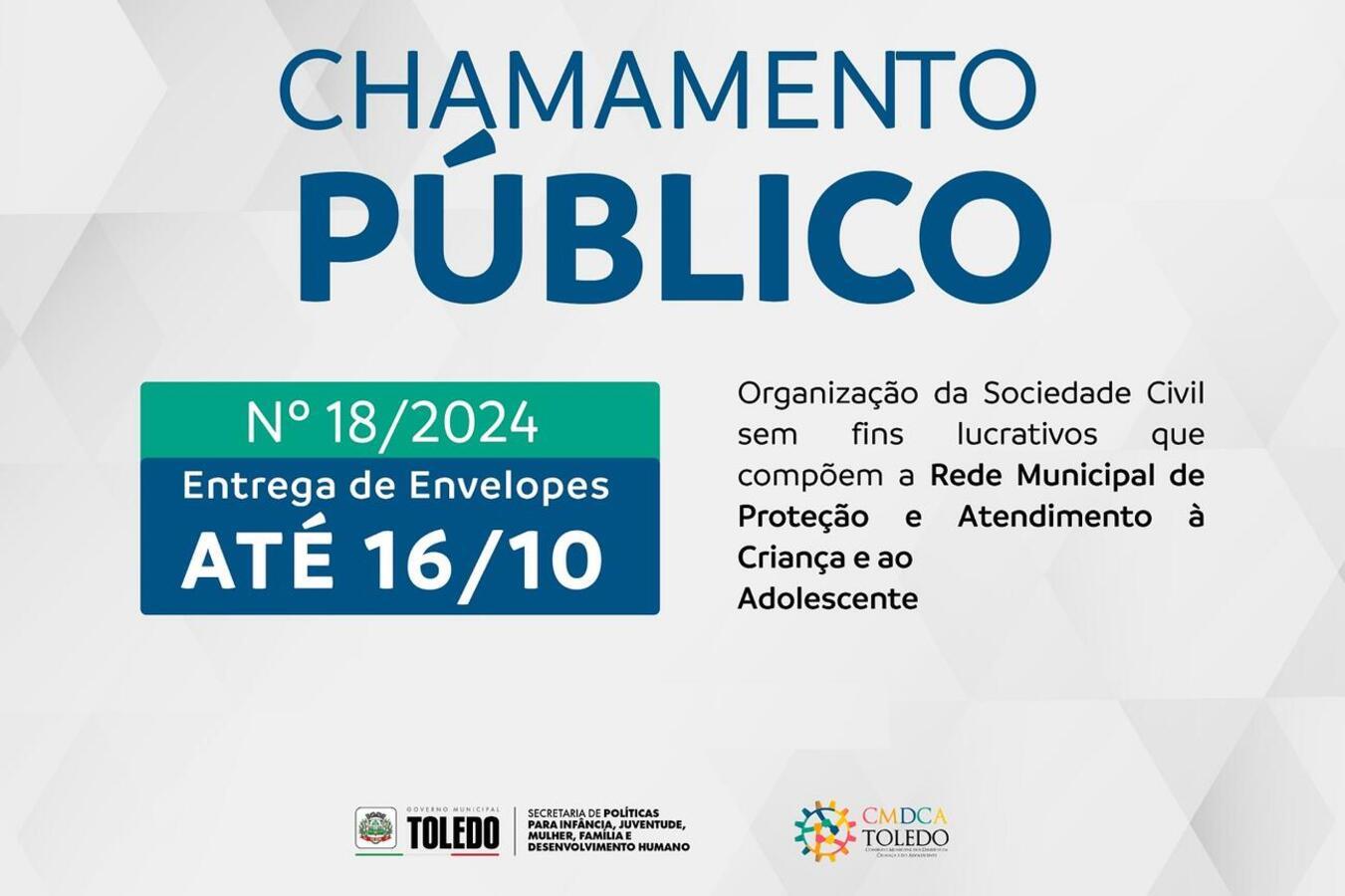 SMDH e CMDCA abrem chamamento para organizações da sociedade civil
