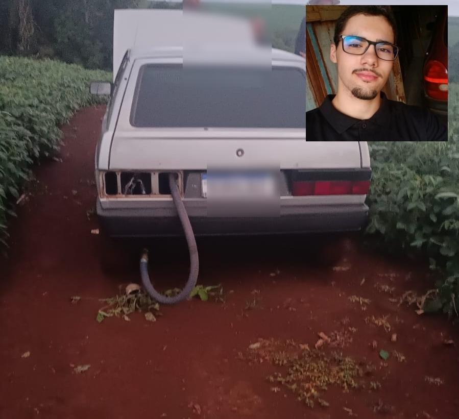 Jovem de 18 anos que estava desaparecido em Tupãssi foi encontrado sem vida dentro de veículo