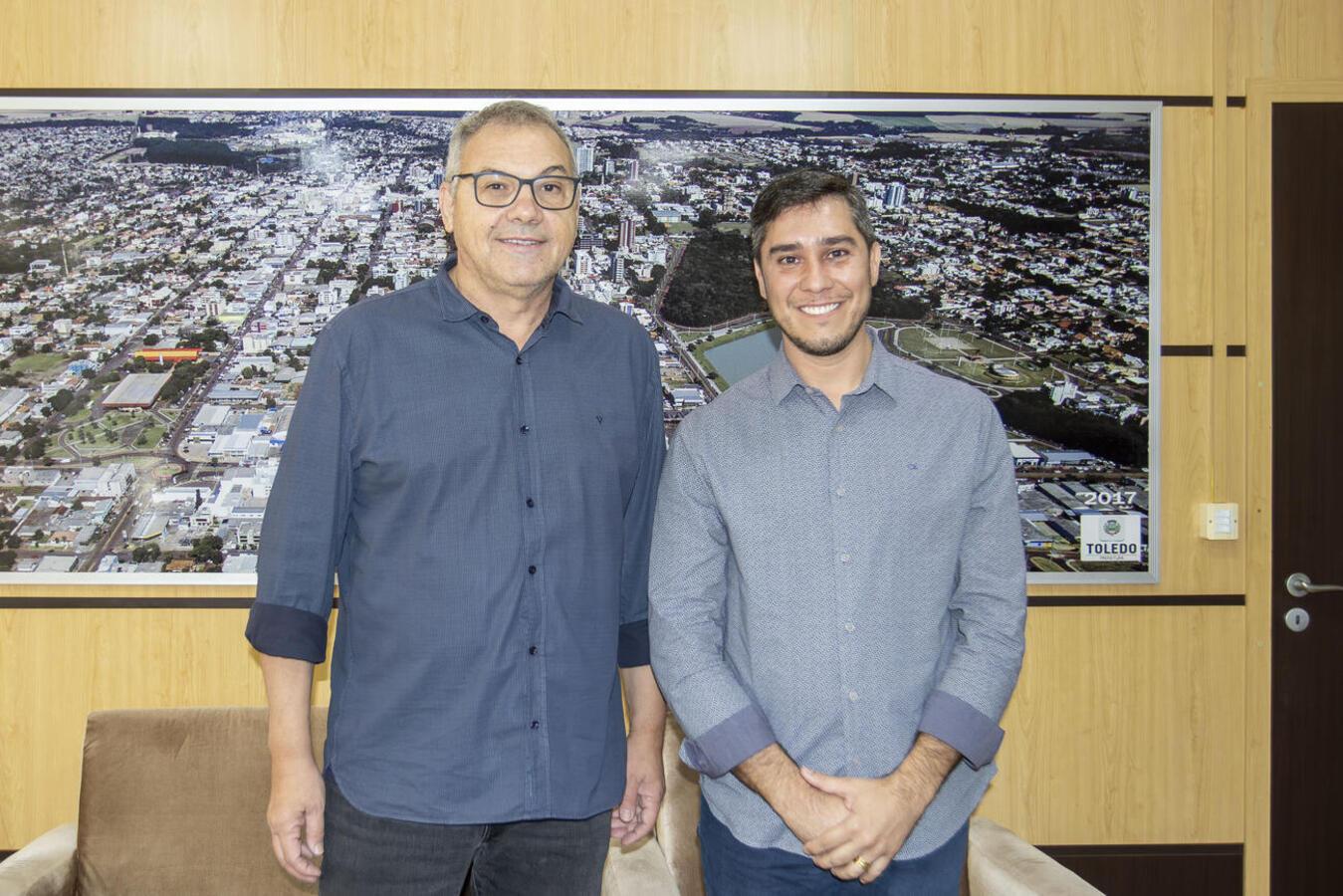 Superintendente do Ministério da Pesca visita Prefeitura de Toledo