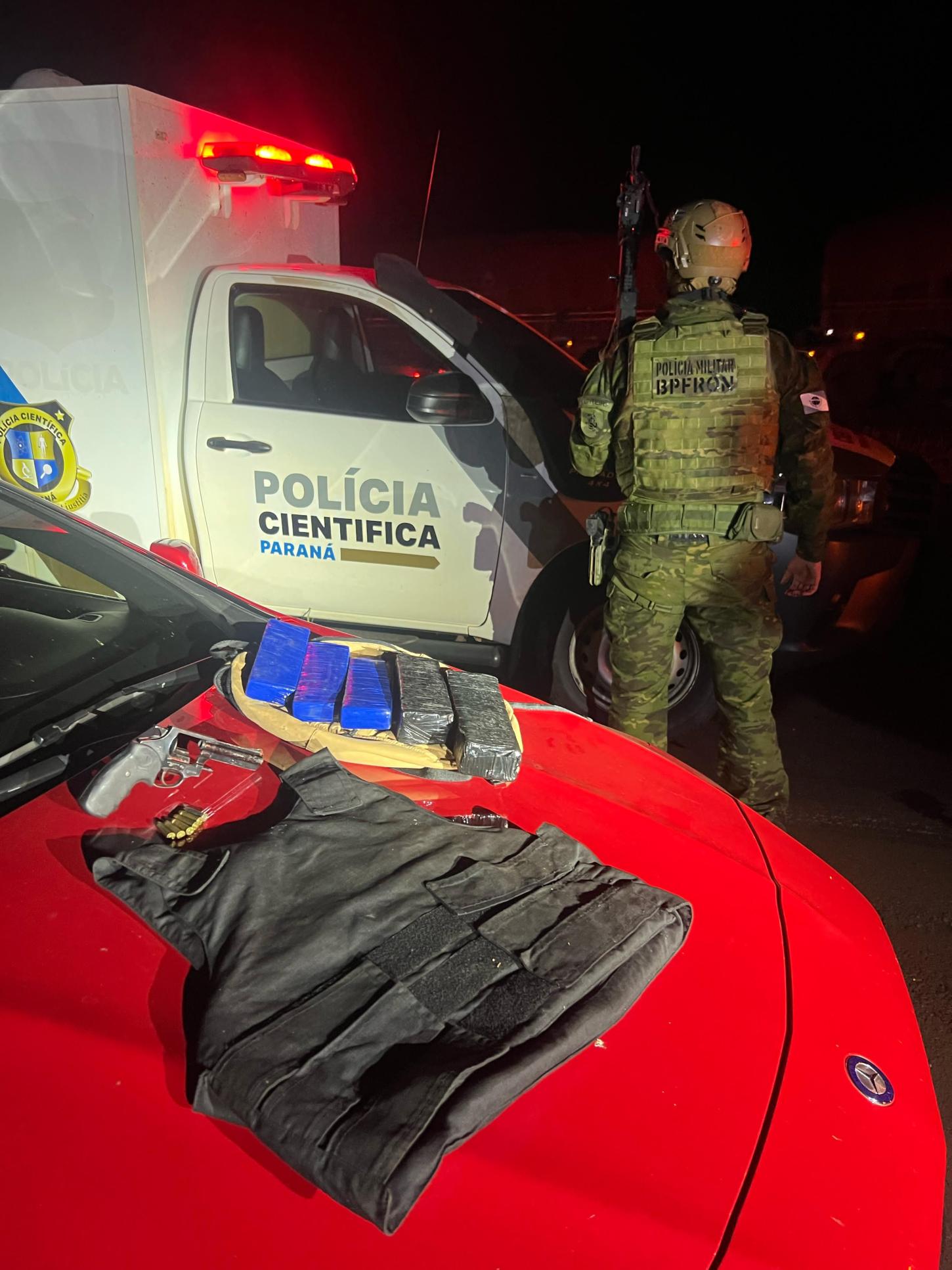 BPFRON divulga nota sobre ação que resultou na morte de um rapaz na BR 163 em Quatro Pontes