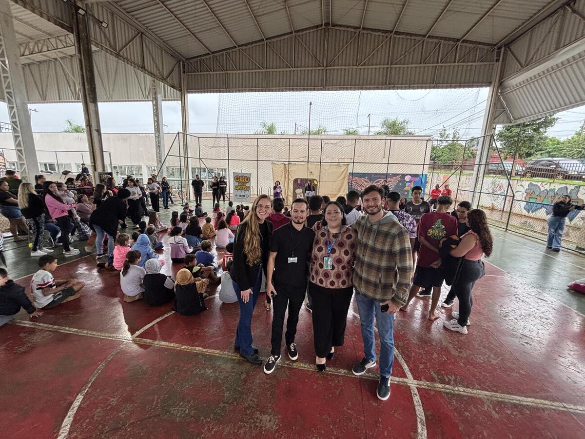 Evento de Páscoa reúne mais de 200 crianças no CEU das Artes