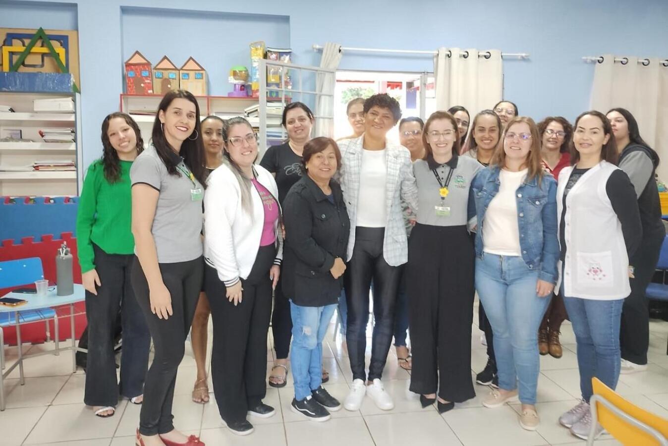 Creas I promove palestra de conscientização no Cmei Iraci de Souza Batista