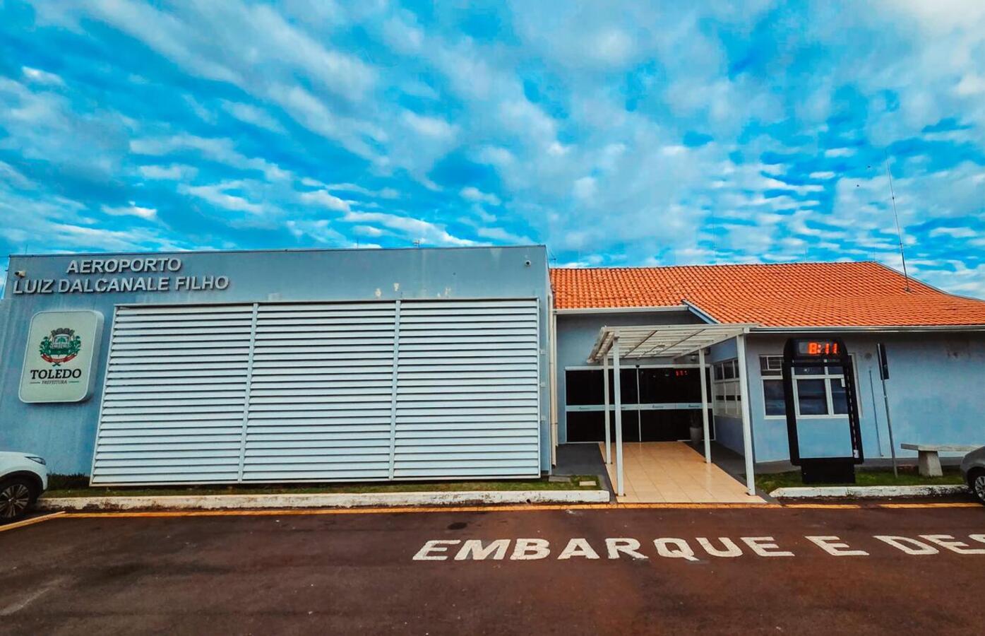 Aeroporto de Toledo receberá Guarita de Inspeção e Controle