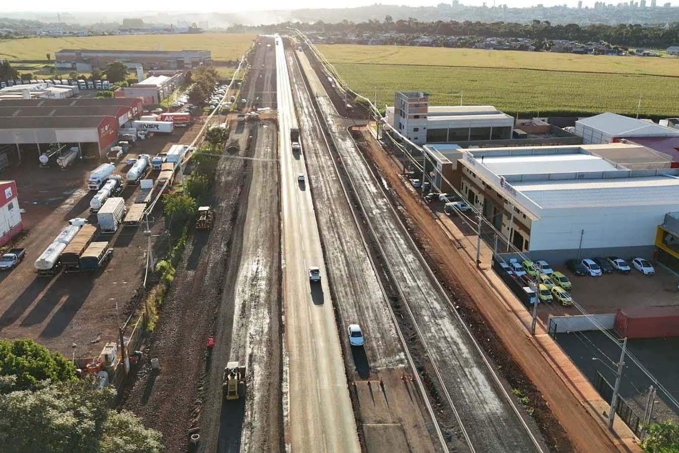 Duplicação de rodovia em Toledo chega a 57,32% de execução