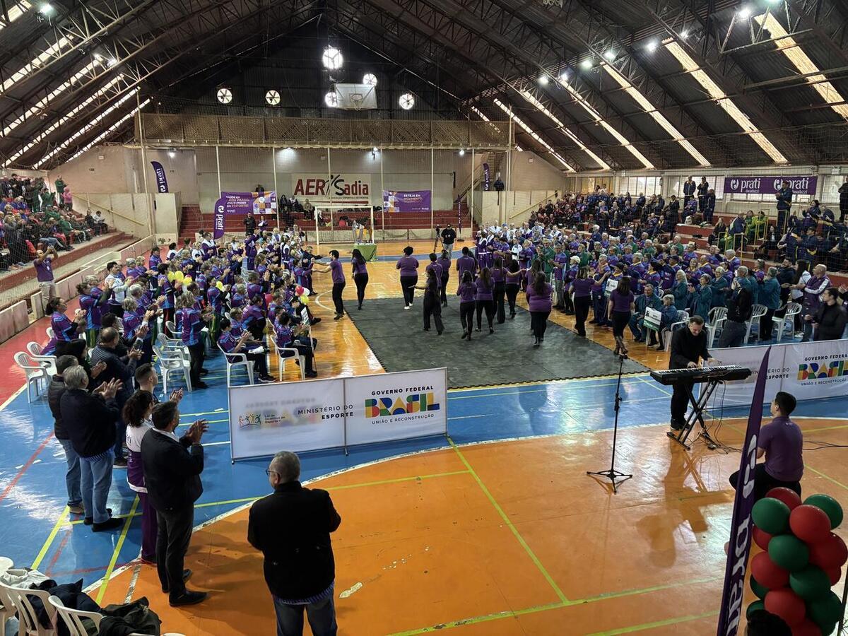 Está aberto o 3º Jogos Regionais dos Idosos, sediado em Toledo