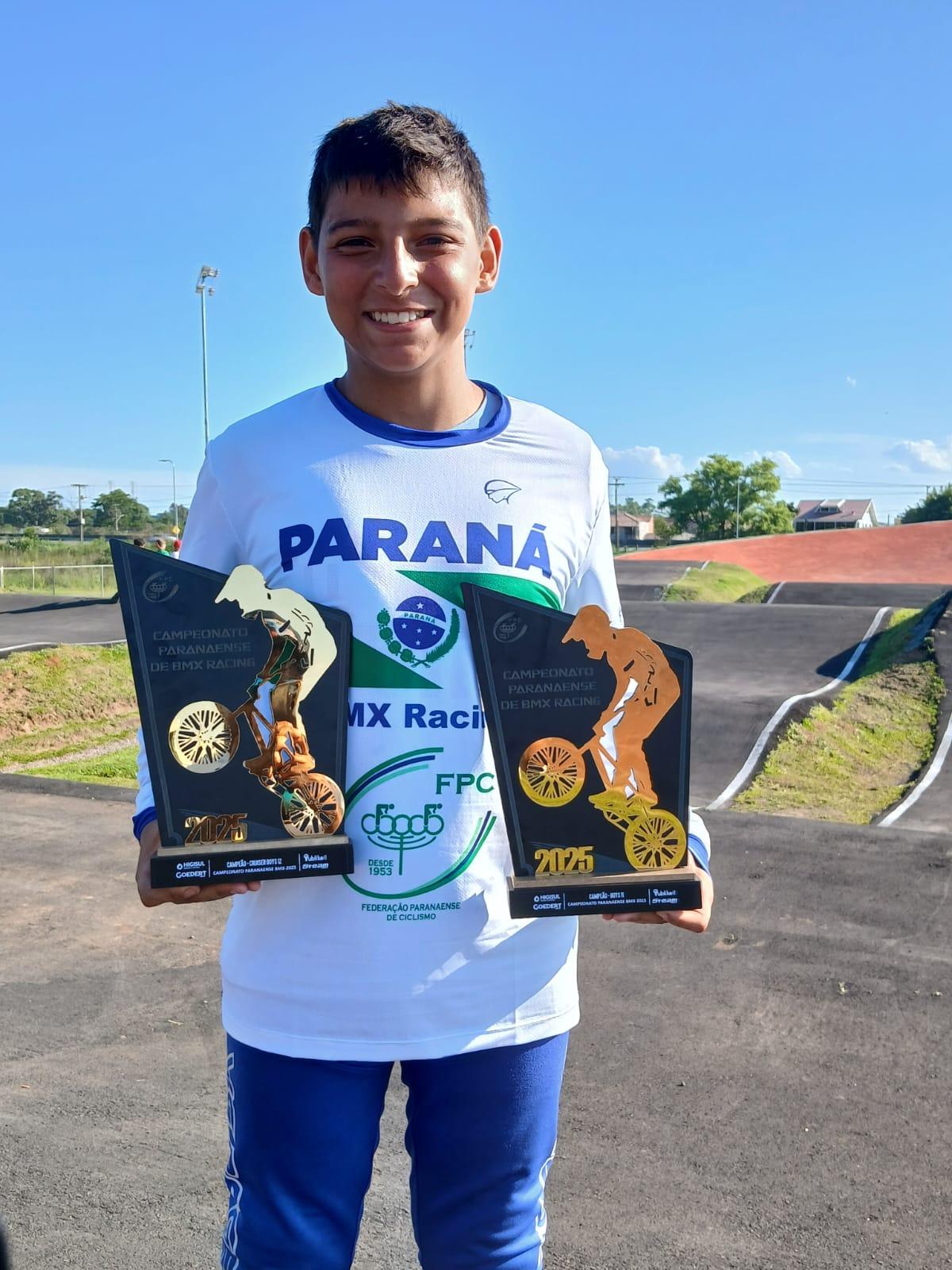 Heitor Isaque brilha em Curitiba e consolida posição entre os melhores atletas do BMX brasileiro