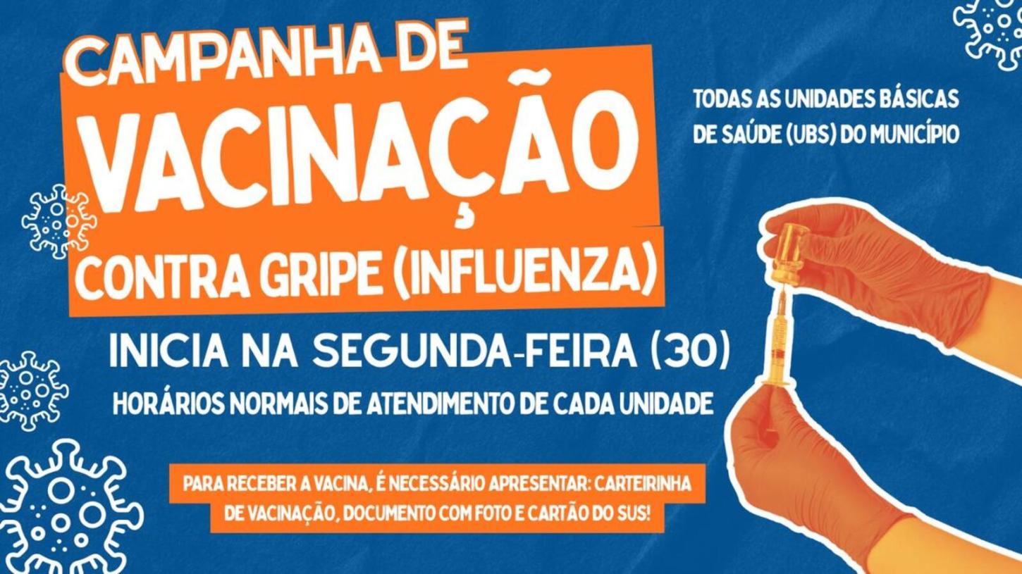 Toledo inicia campanha de vacinação contra Influenza na segunda-feira (30)