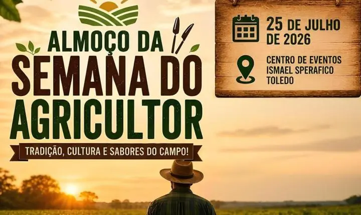 Com almoços à venda, 2ª Festa do Agricultor de Toledo terá desfile de tratores