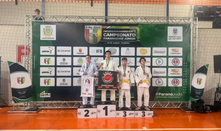Judocas de Toledo conquistam títulos e pódios no Campeonato Paranaense em Campo Mourão