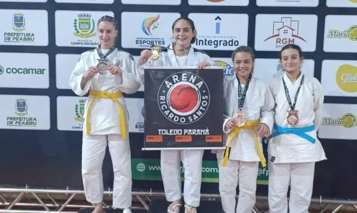 Judocas de Toledo conquistam títulos e pódios no Campeonato Paranaense em Campo Mourão