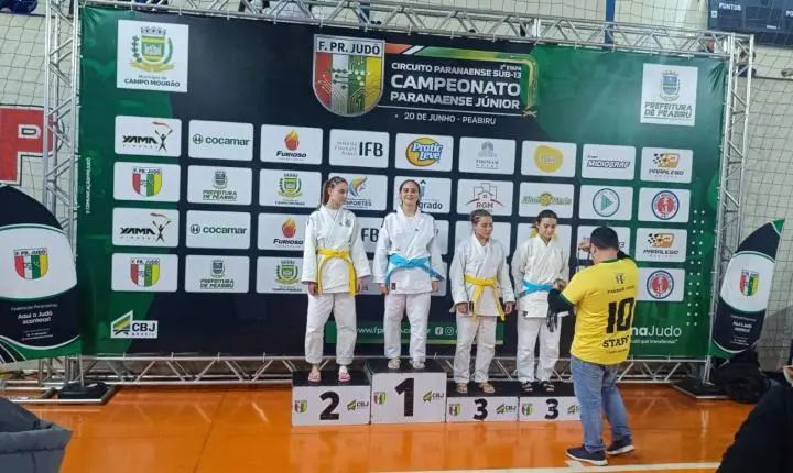 Judocas de Toledo conquistam títulos e pódios no Campeonato Paranaense em Campo Mourão