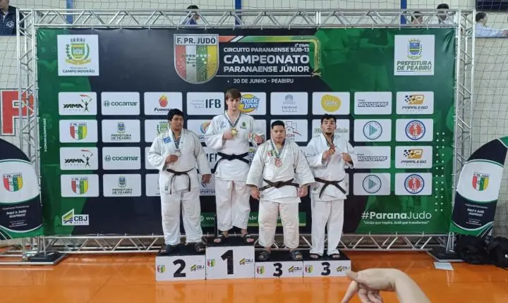 Judocas de Toledo conquistam títulos e pódios no Campeonato Paranaense em Campo Mourão