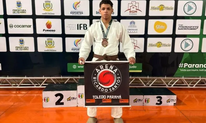 Judocas de Toledo conquistam títulos e pódios no Campeonato Paranaense em Campo Mourão